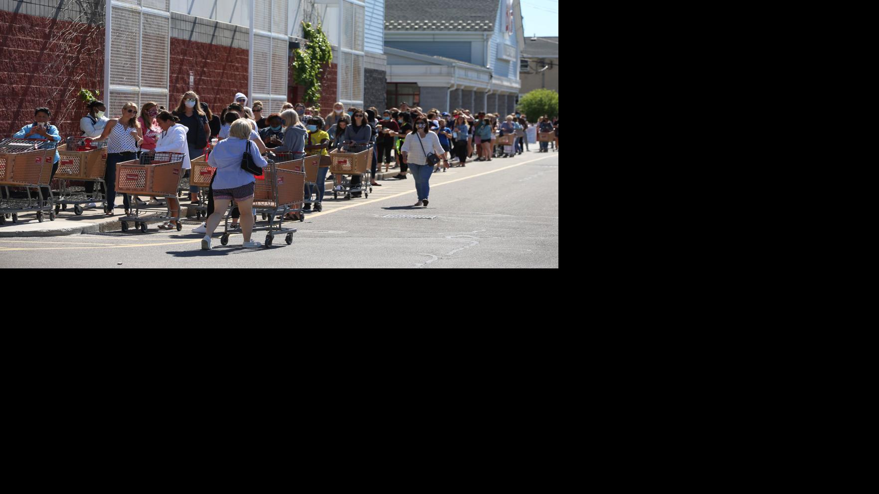 This Is Therapy Hundreds Crowd Line At Tj Maxx Homegoods