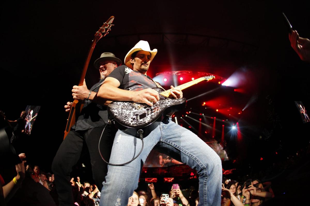 Brad Paisley’s slick guitar skills, showmanship showcase ‘a legend in