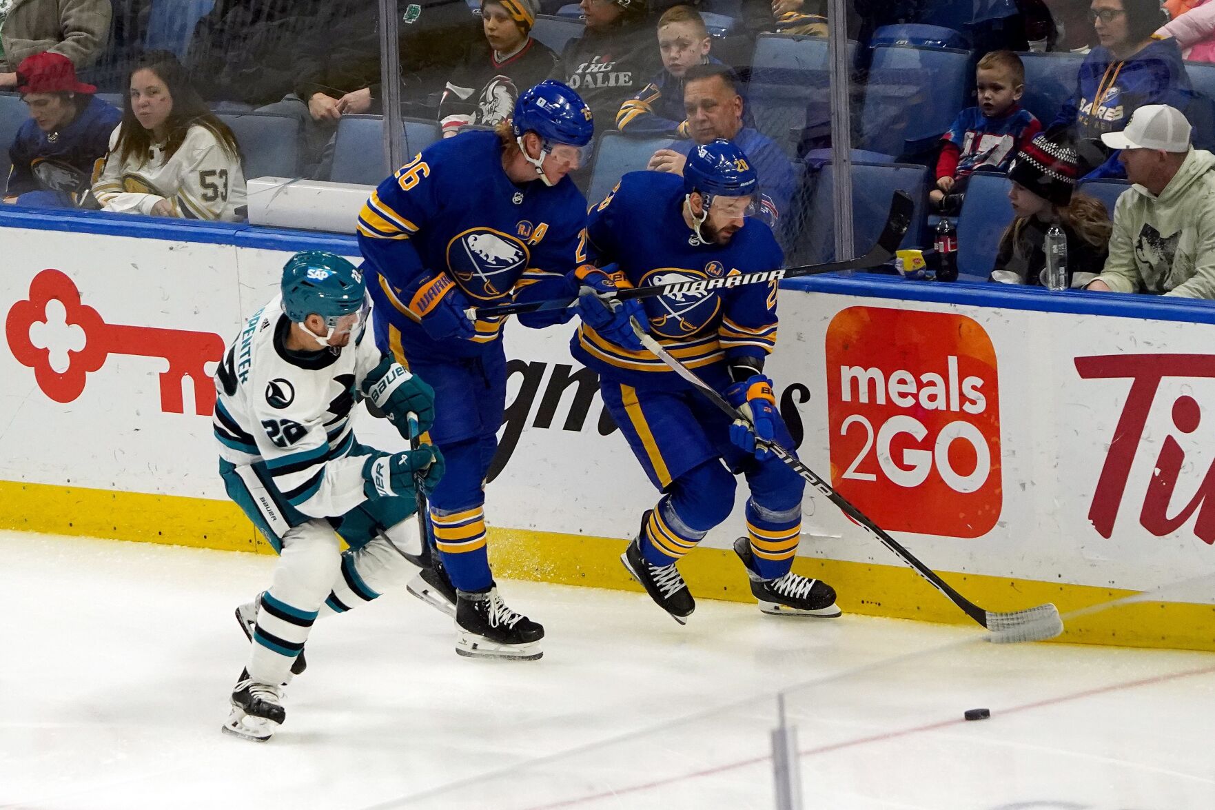 Mike Harrington No slip ups for Sabres against Sharks