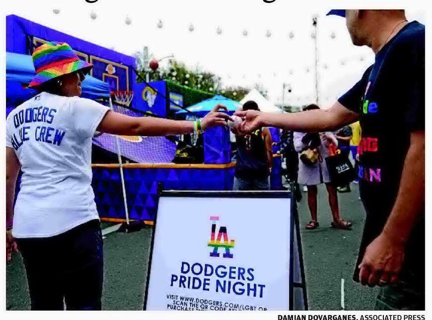 Nun praises Dodgers' Pride Night decision