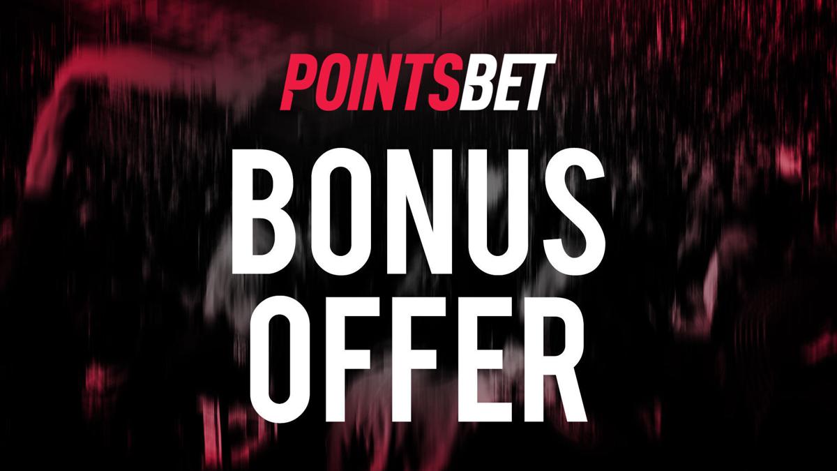 Pointsbet app interface showing betting options