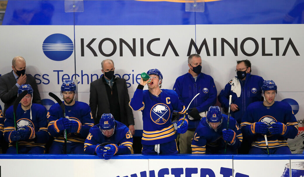 Sabres captain Kyle Okposo shares emotional message of family finding out  he is staying in Buffalo