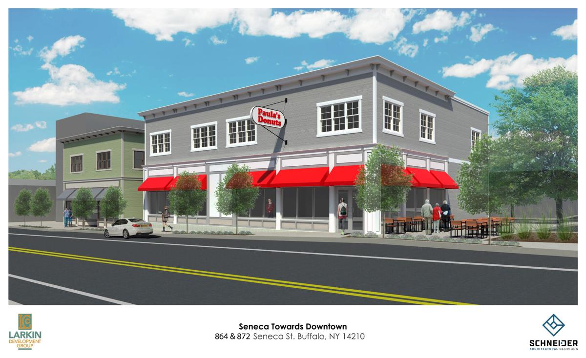 Paula S Donuts Will Add To Great Vibe As Three New Buildings Planned For Larkinville Local News Buffalonews Com