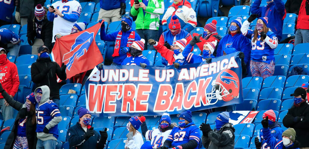 buffalo bills fan head gear