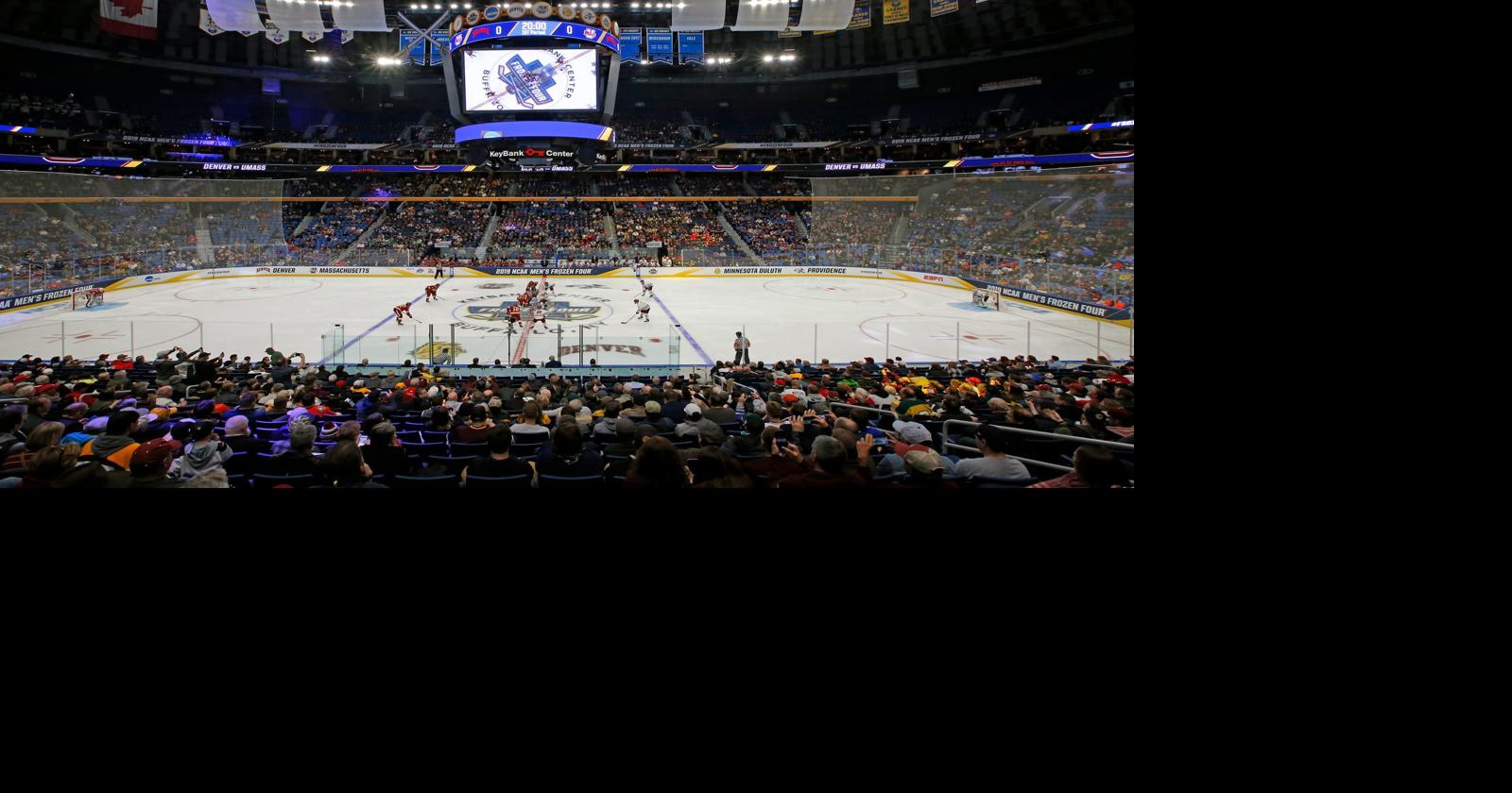 Frozen Four game day Massachusetts vs. Minnesota Duluth