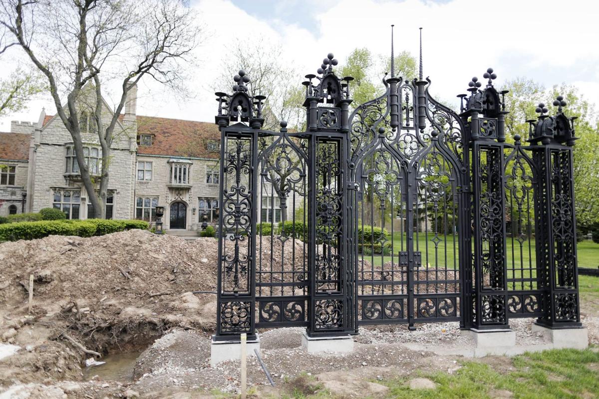 Eye Catching Wrought Iron Gates Telling A Tall Gothic Tale Local News Buffalonews Com