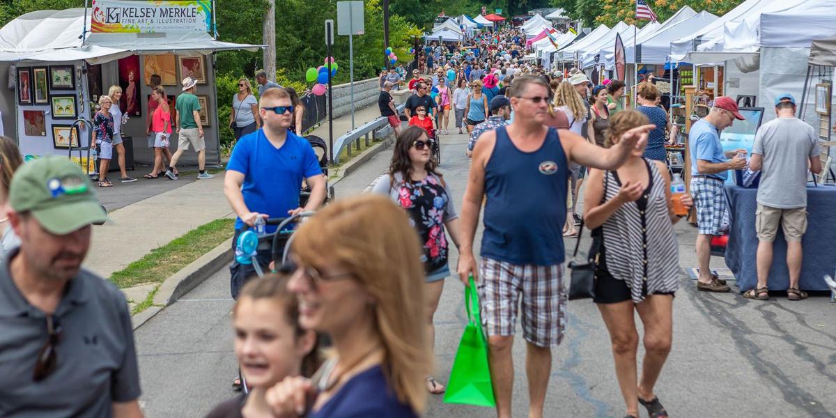 Smiles at Glen Park Art Festival in Williamsville Multimedia