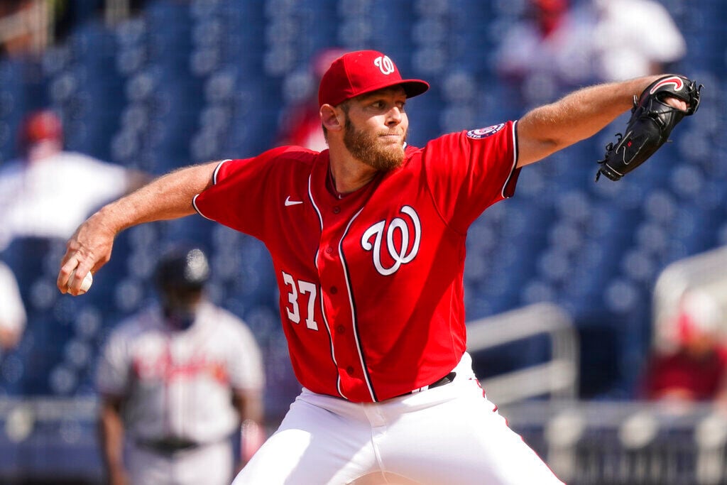 Washington Nationals' Stephen Strasburg Has Injured Oblique: Hopefully I  Should Be Able To Make The Next Start. - Federal Baseball