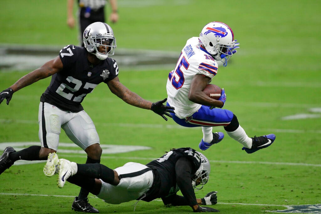 Buffalo Bills' Balance On Offense Shines Against Raiders - Sports  Illustrated Buffalo Bills News, Analysis and More