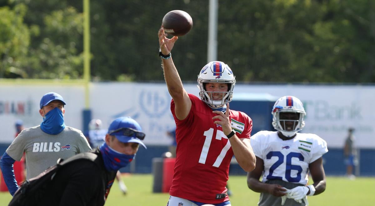 Bills camp observations: Josh Allen ends with big throw to John Brown