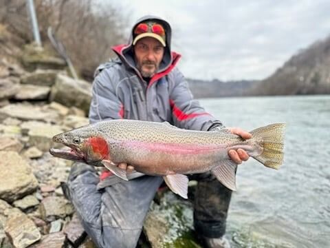 The Fishing Beat: Winter finally arrived in Western New York, bringing with  it all its fury