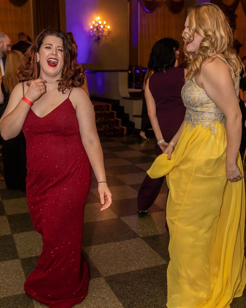 Smiles at Statler City Ice Ball on New Year's Eve ...