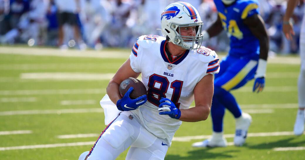 Bills tight end Tyler Kroft tests positive for Covid, placed on reserve ...