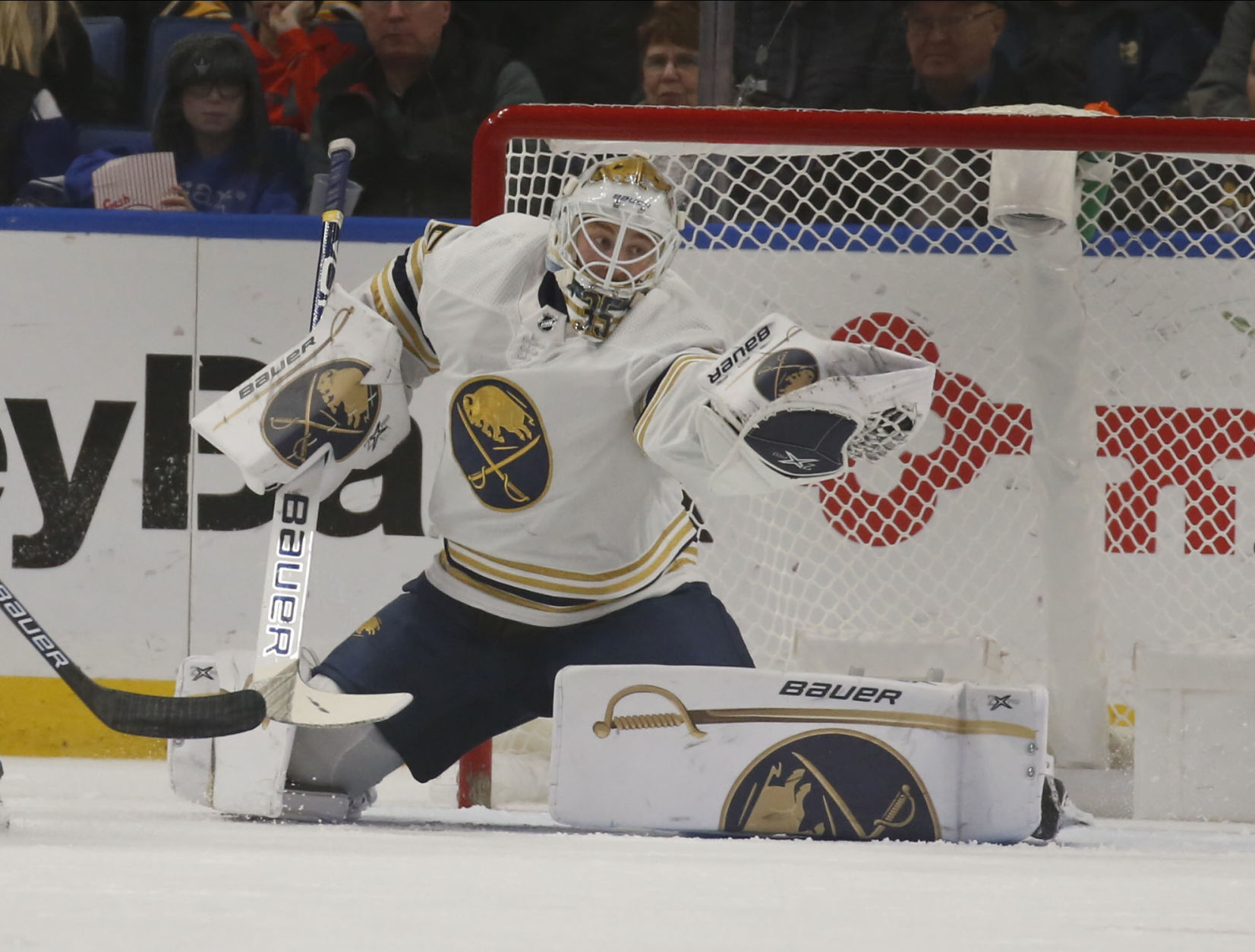 who is the goalie for the buffalo sabres