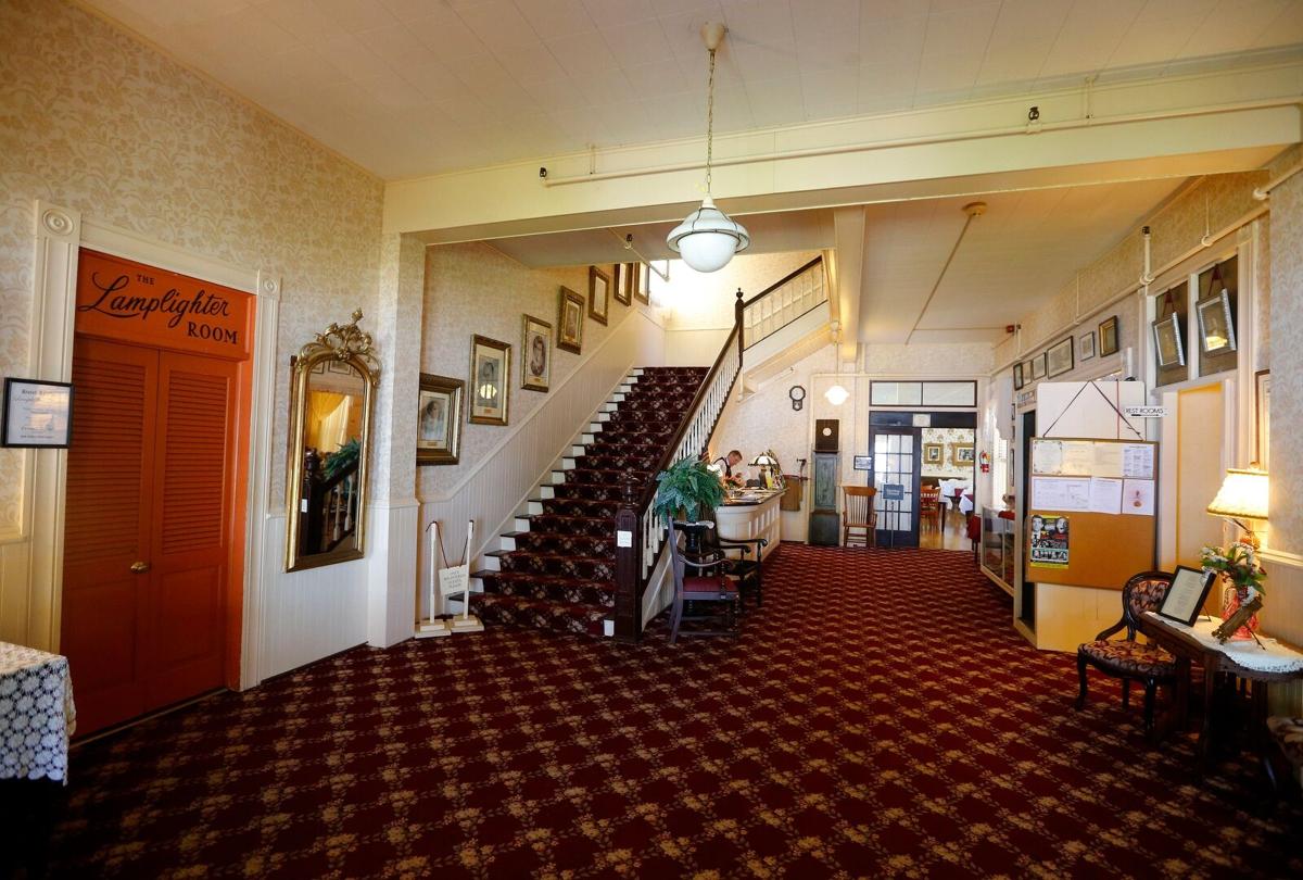 A Closer Look Late 19th century Hotel Lenhart in Bemus Point