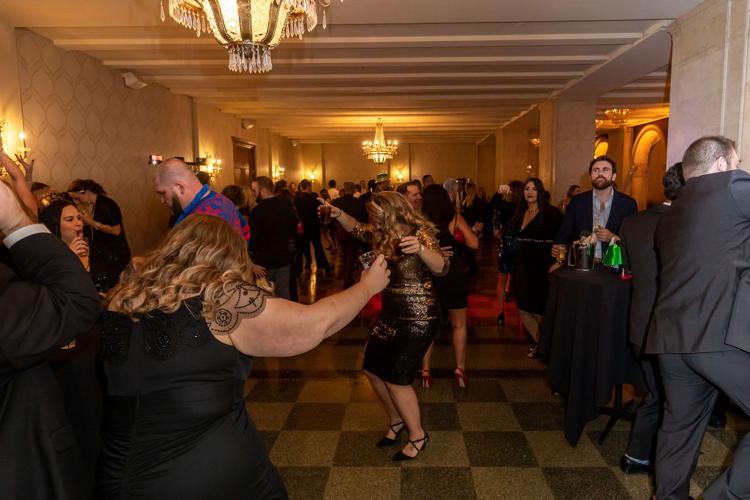 Smiles at Statler City Ice Ball on New Year's Eve ...