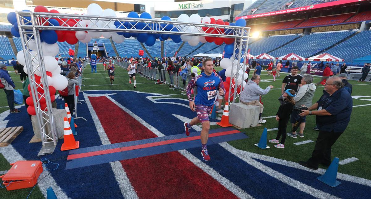 2023 Buffalo Bills 50 Yard Finish at Highmark Stadium Presented by  Independent Health