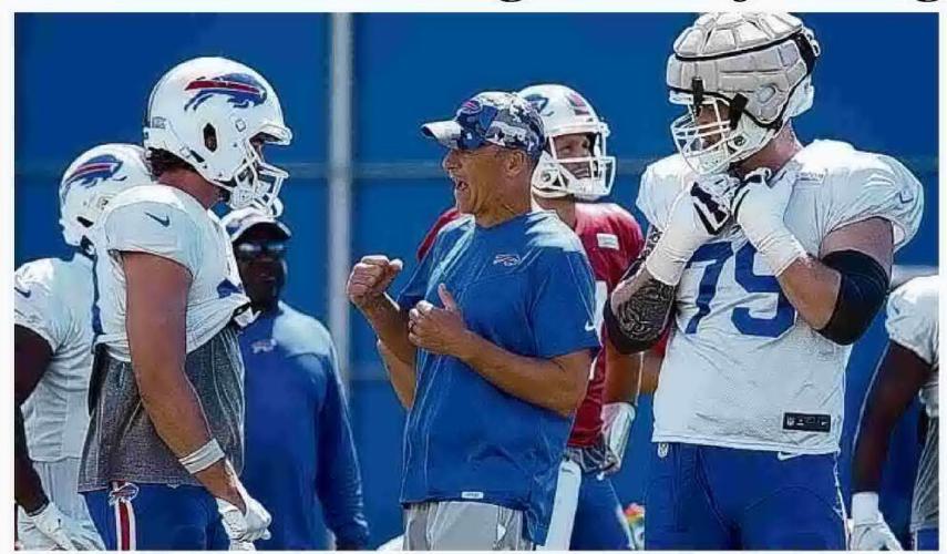 Talking OL Philosophy with Bills OL Coach Aaron Kromer 