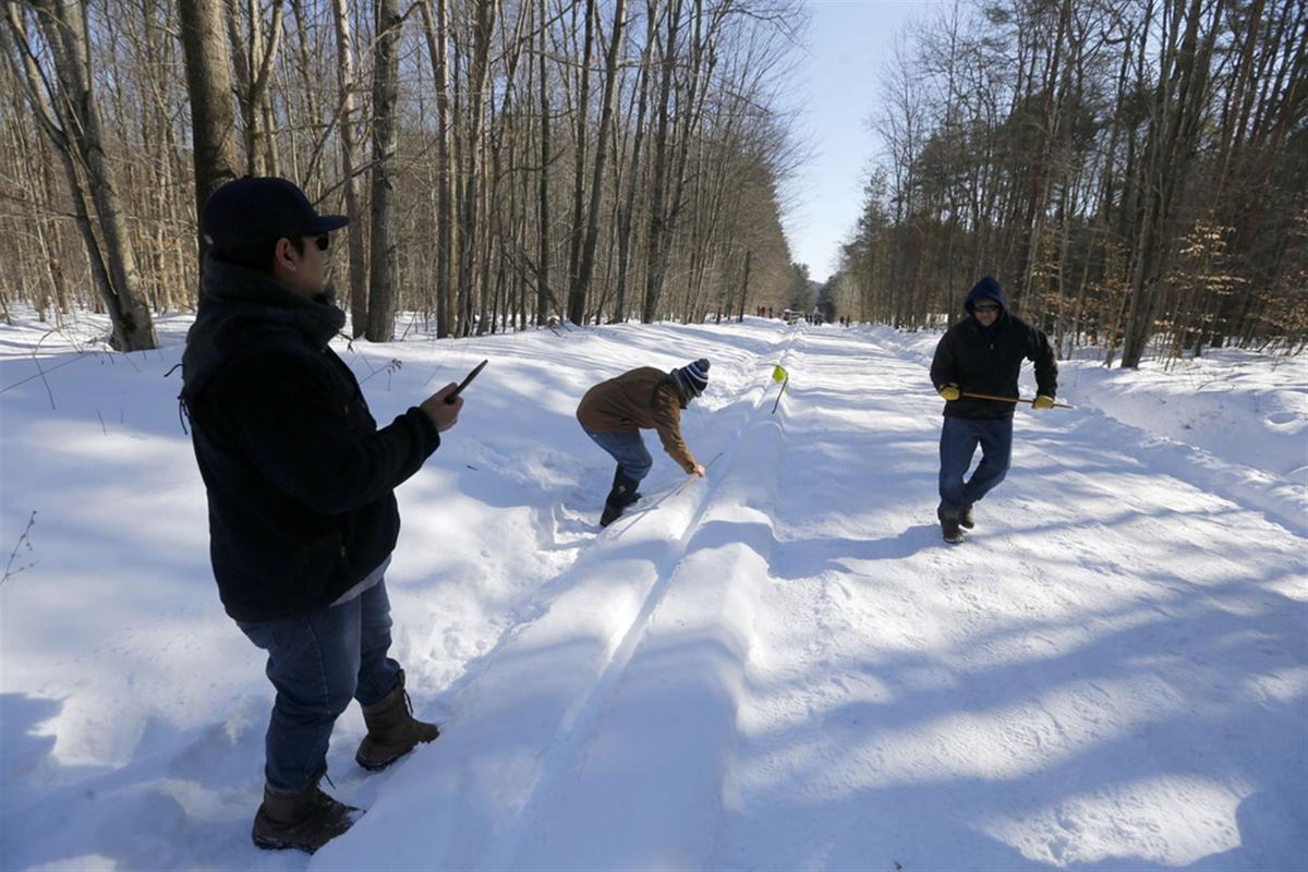 The Ancient Winter Sport Of Snow Snake Multimedia Buffalonews Com