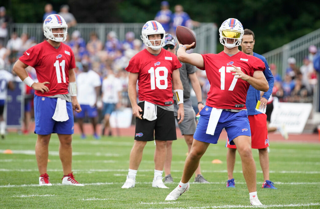 On Day 1 of Bills training camp, turkey burgers and toilet paper