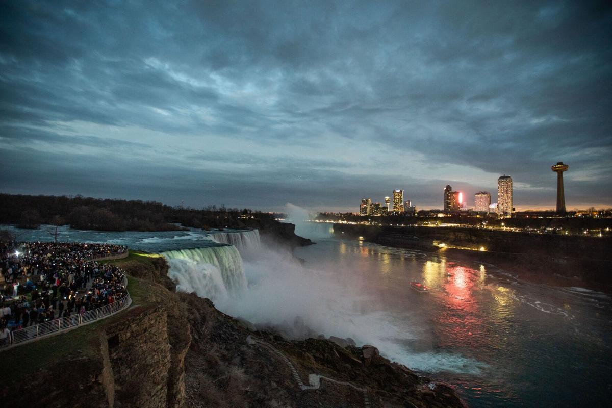 Clouds didn't damper awe of total eclipse in Niagara Falls
