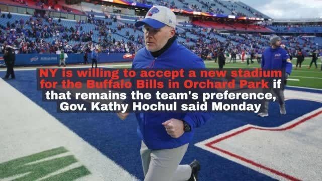 Will Bills fans pack New Era Field this fall? Hochul: 'To be determined'