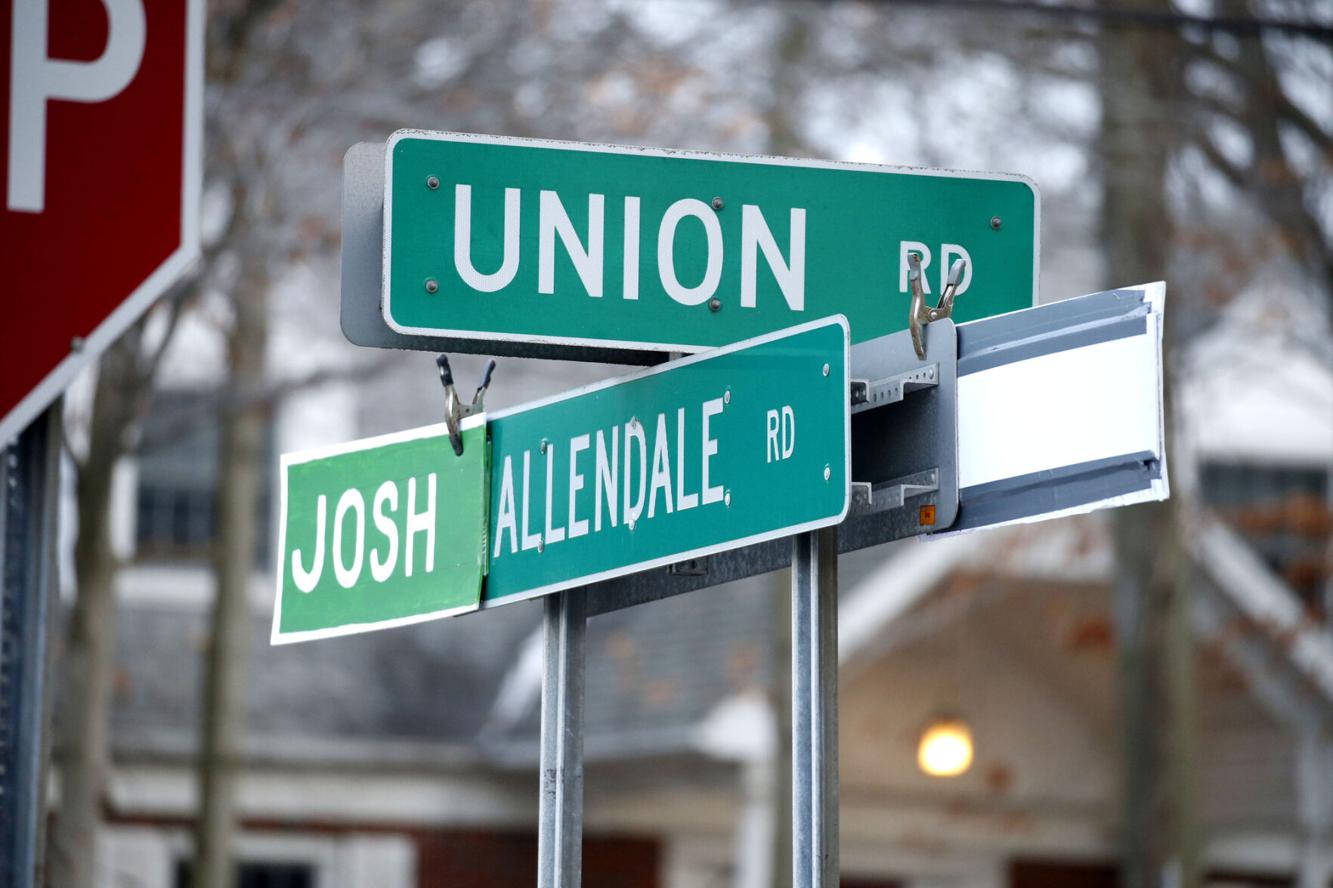 Sign of the times West Seneca you to JOSH ALLENdale Road