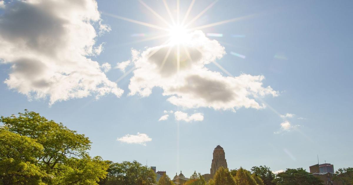 Splendid Lettering Don Paul's forecast: Splendid week in WNY; drought continues