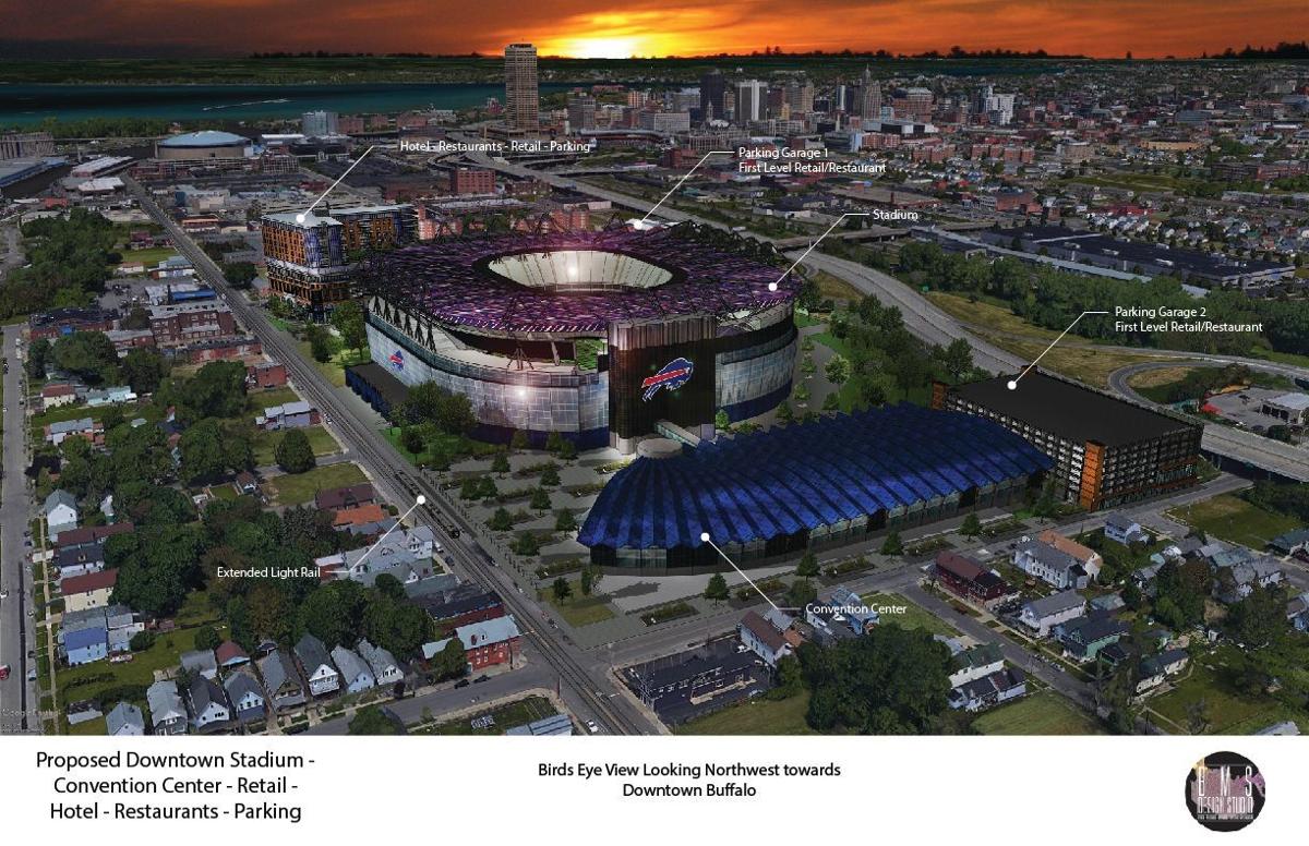 Why not a dome? Buffalo's blizzardlike branding plays a role in Bills  stadium plans