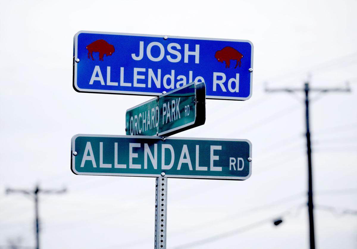 Josh Allen inspired signs