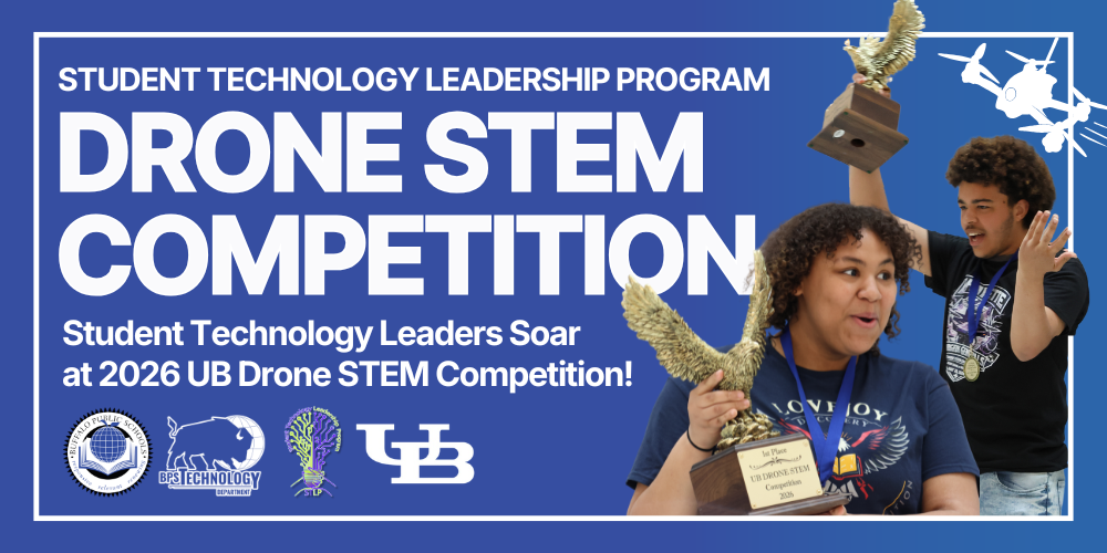 STLP | Student Technology Leaders Soar at 2026 UB Drone STEM Competition