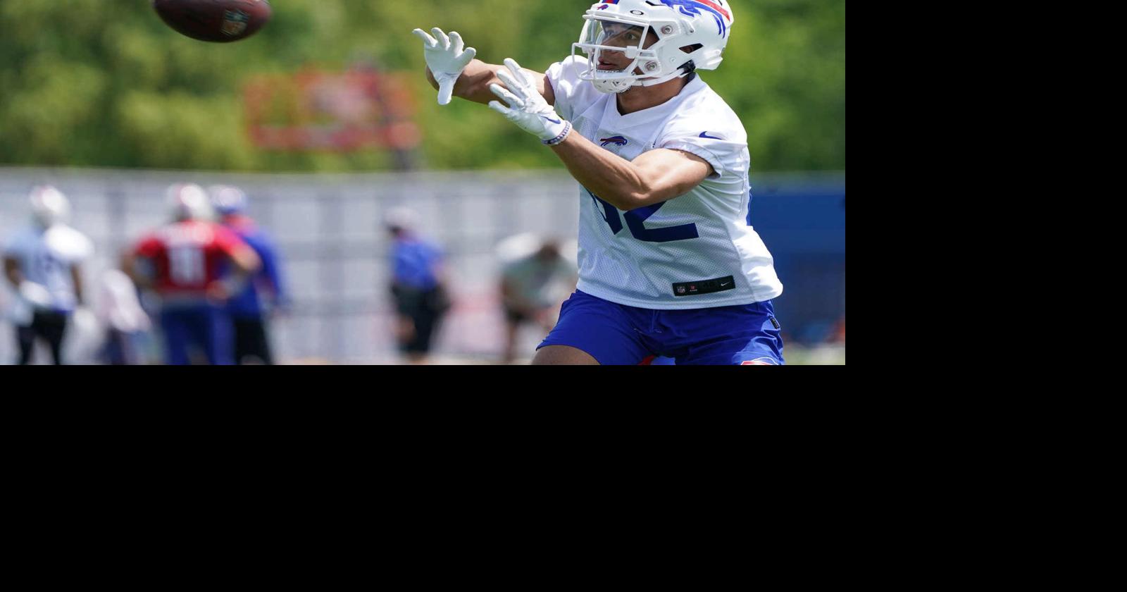 Playing catch-up: BIlls rookie receiver Neil Pau'u trying to break into the  NFL at 26 years old