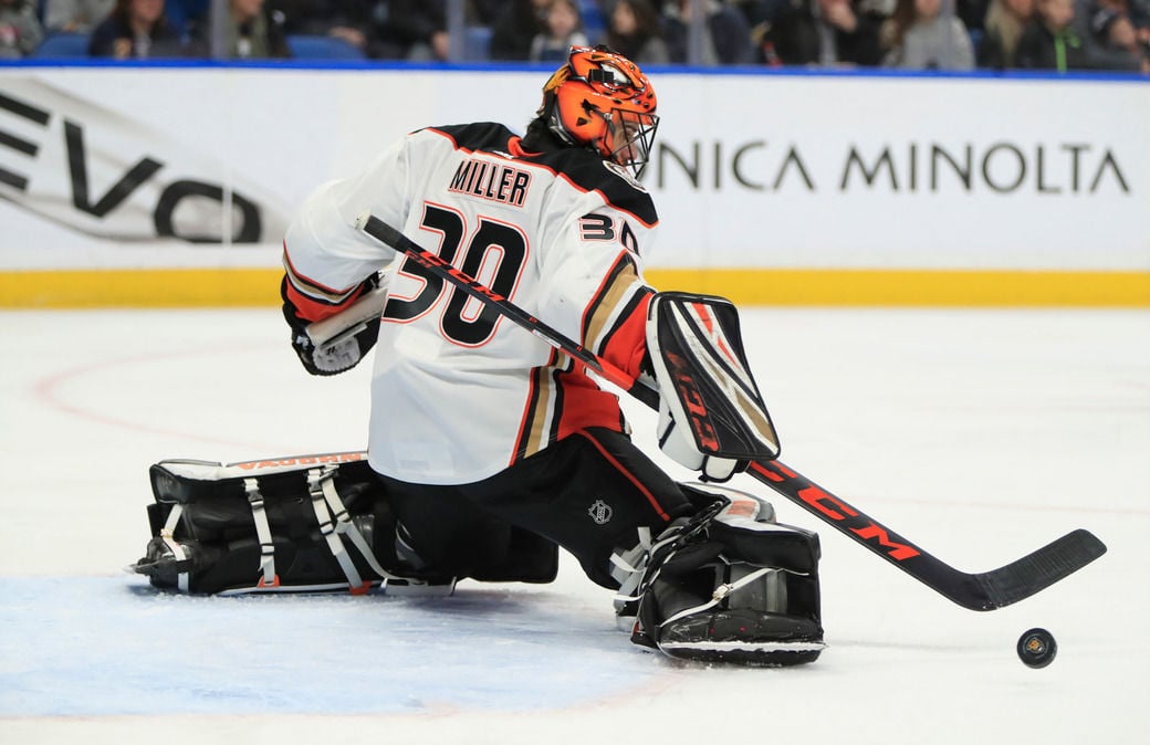 Buffalo Sabres - 540 games. 284 wins. 14,847 saves. 1 Vezina