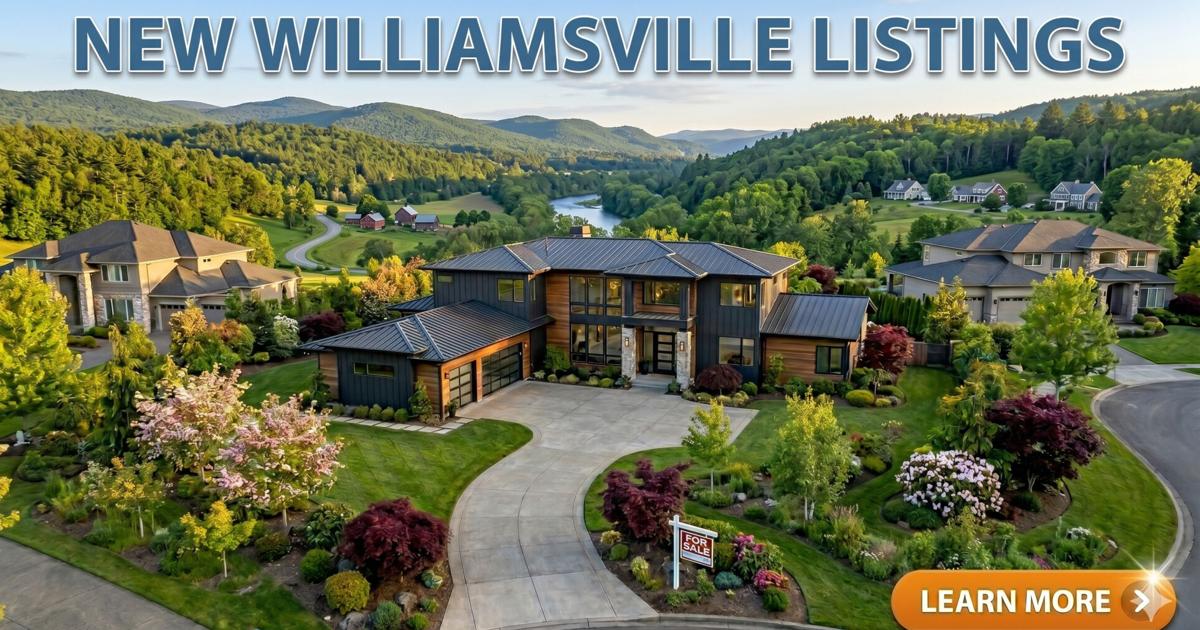 featured image for post Newly Listed Homes near Williamsville, NY - Updated Sep. 8, 2026