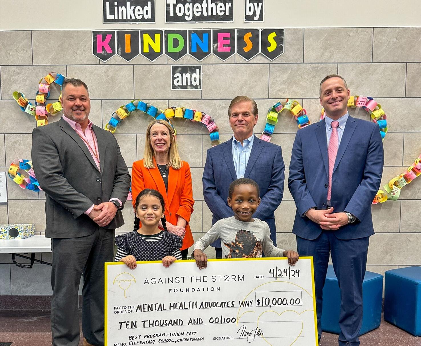 Against the Storm aids health program in Cheektowaga schools