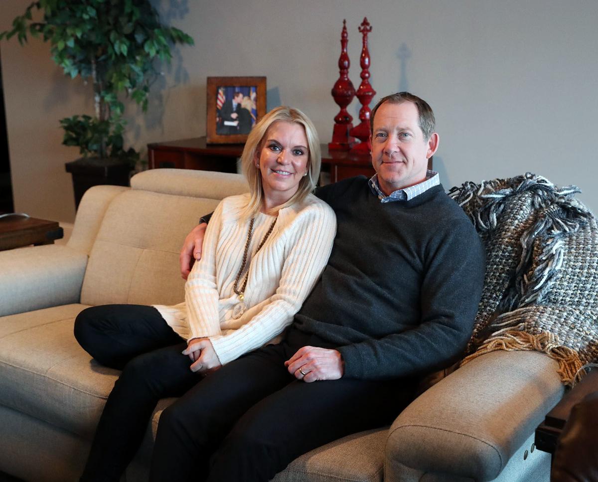 Karin Housley and Phil Housley
