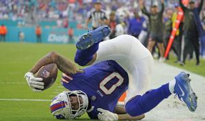 Terry Pegula: Bills coaching staff 'pushed to draft' Keon Coleman