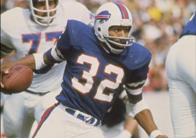 O.J. Simpson of the Buffalo Bills in action