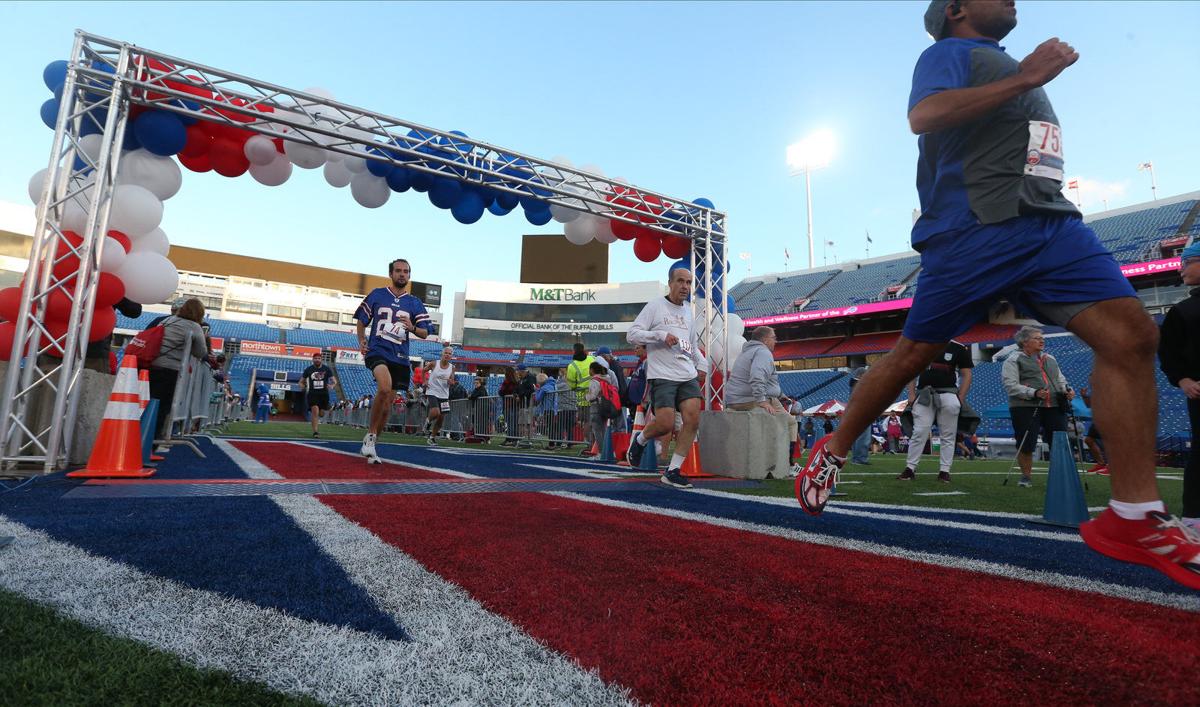 Photos: 50 Yard Finish 5K race at Highmark Stadium