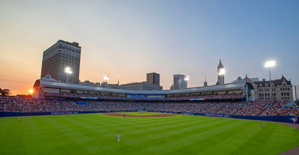 26 Shirts to sell gear celebrating Blue Jays playing in Buffalo