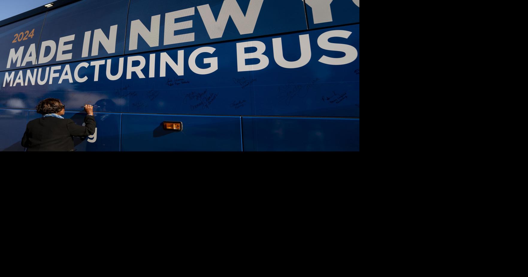 “Made in New York Manufacturing” Bus