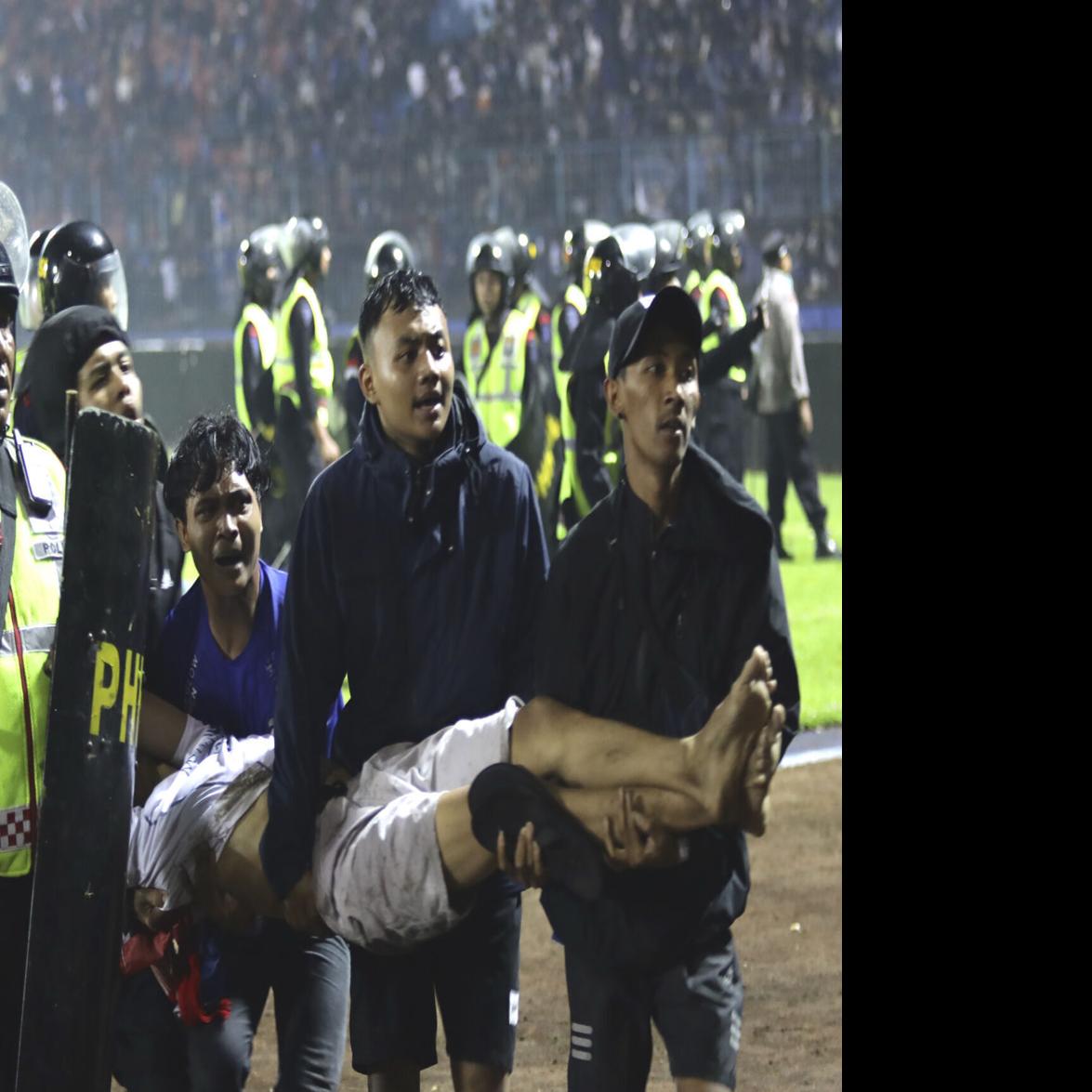 Soccer brawls end in at least 129 dead at Asia match; island living  uncertain after Ian; and more evening updates