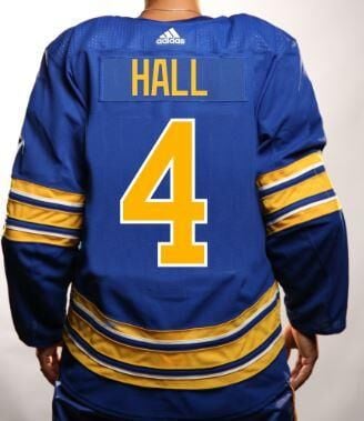 taylor hall autographed jersey