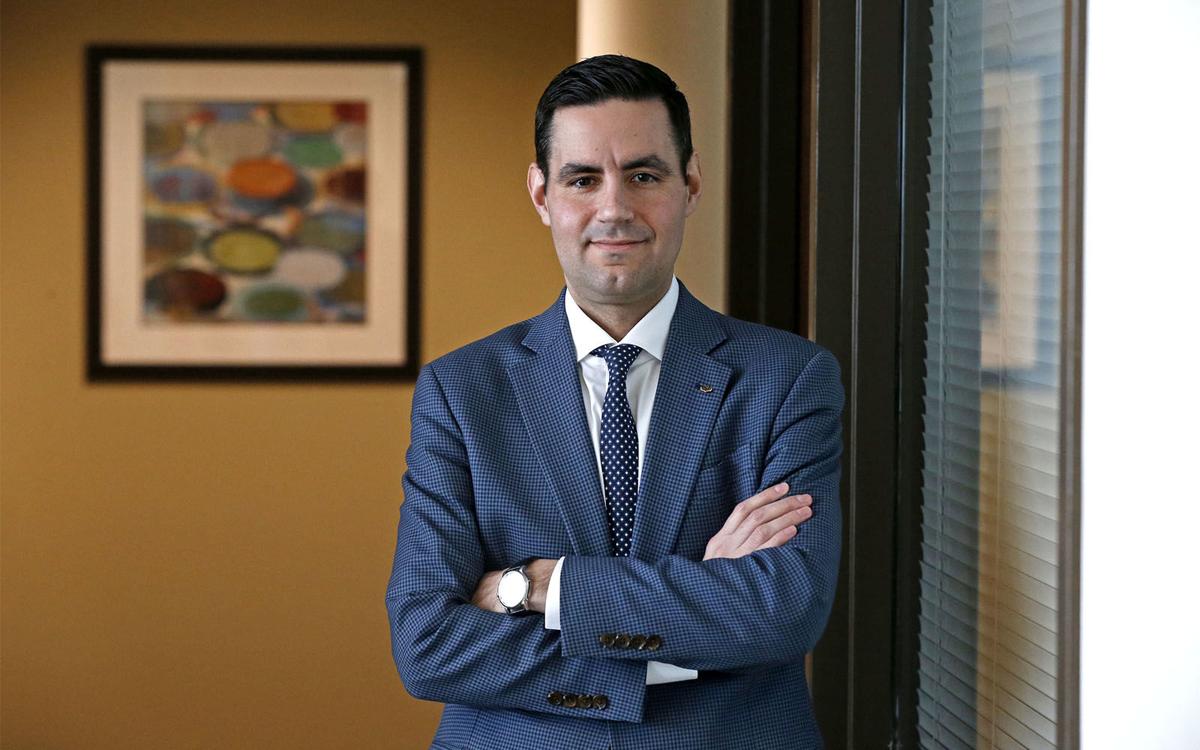 Next Generation Adam M. Desmond, executive with Tompkins Bank of Castile