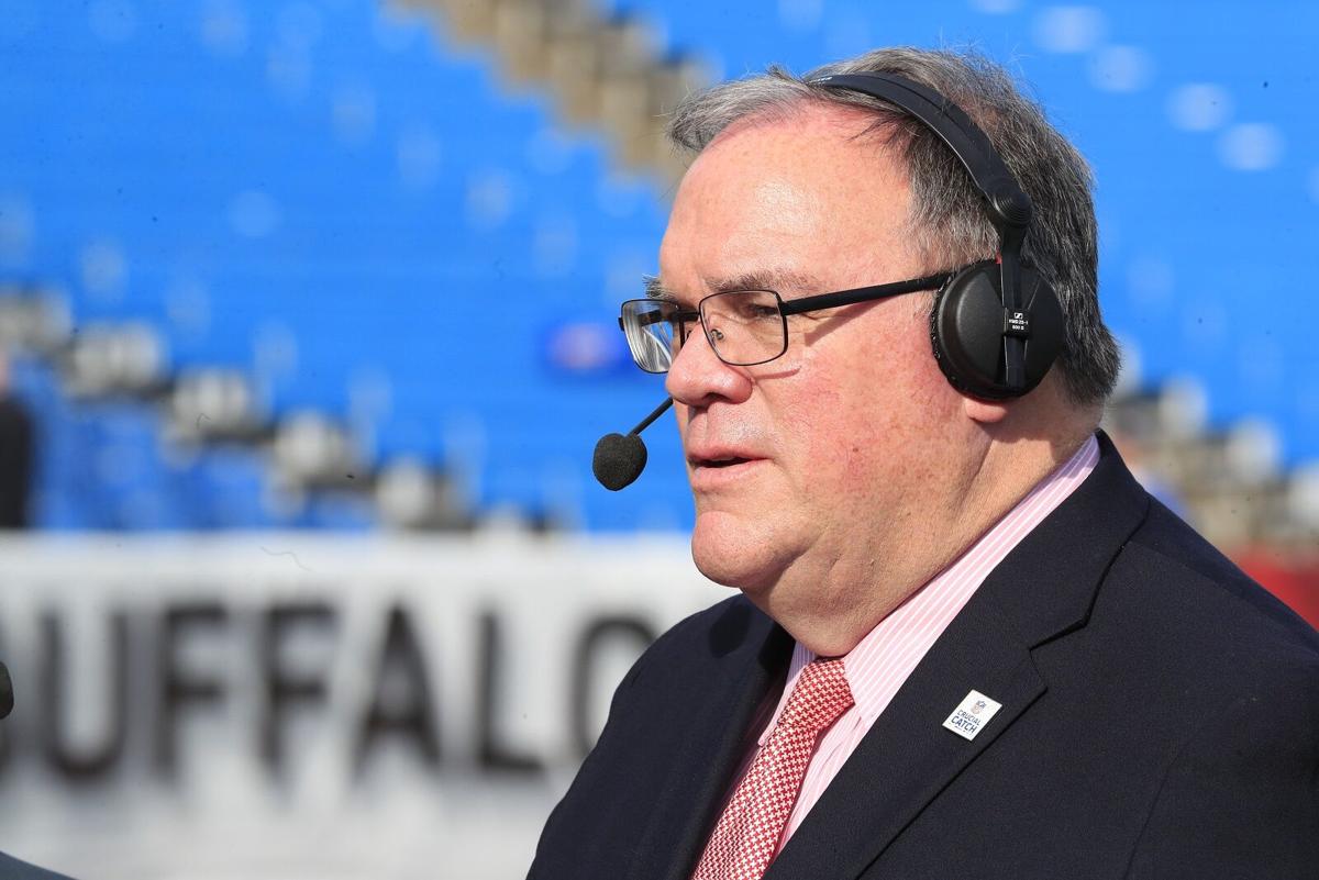 Chris Brown will continue to call Bills games while John Murphy recovers