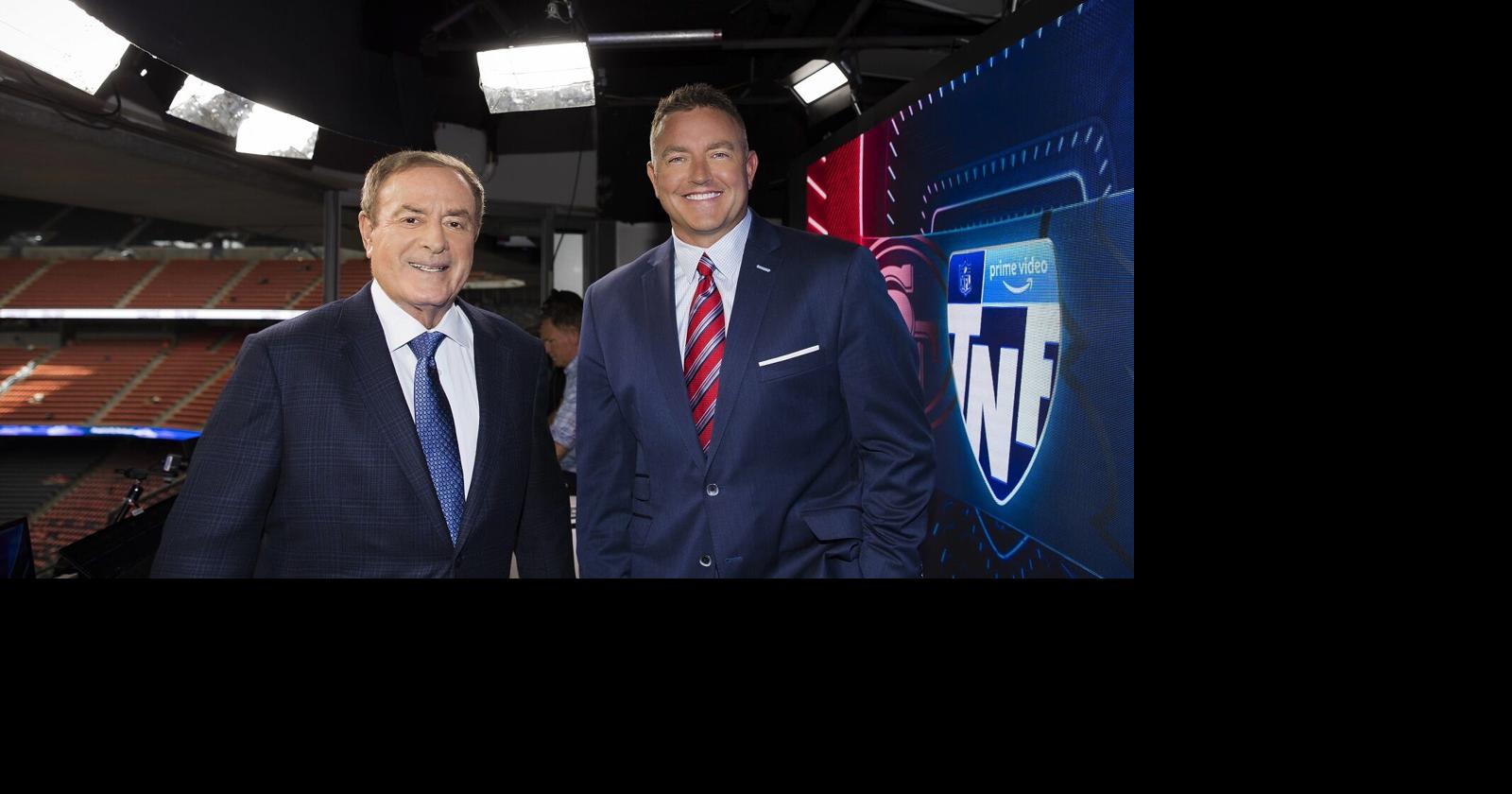 Don't feel sorry for Al Michaels. He's enjoying being a pioneer on