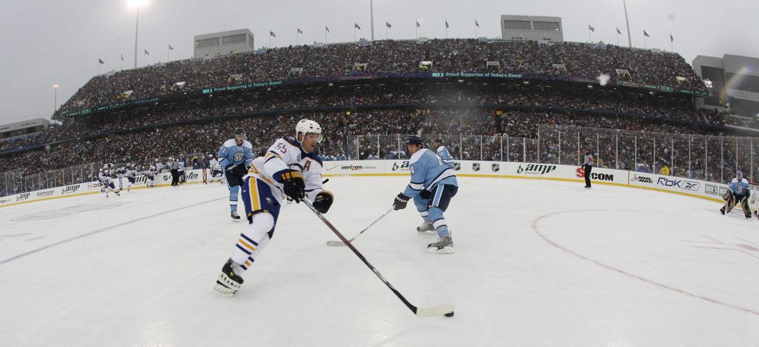 The first NHL Winter Classic was held in Buffalo, Jan. 1, 2008