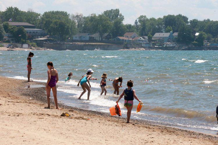 If you like to swim at Lake Erie beaches, our wet spring is bad news
