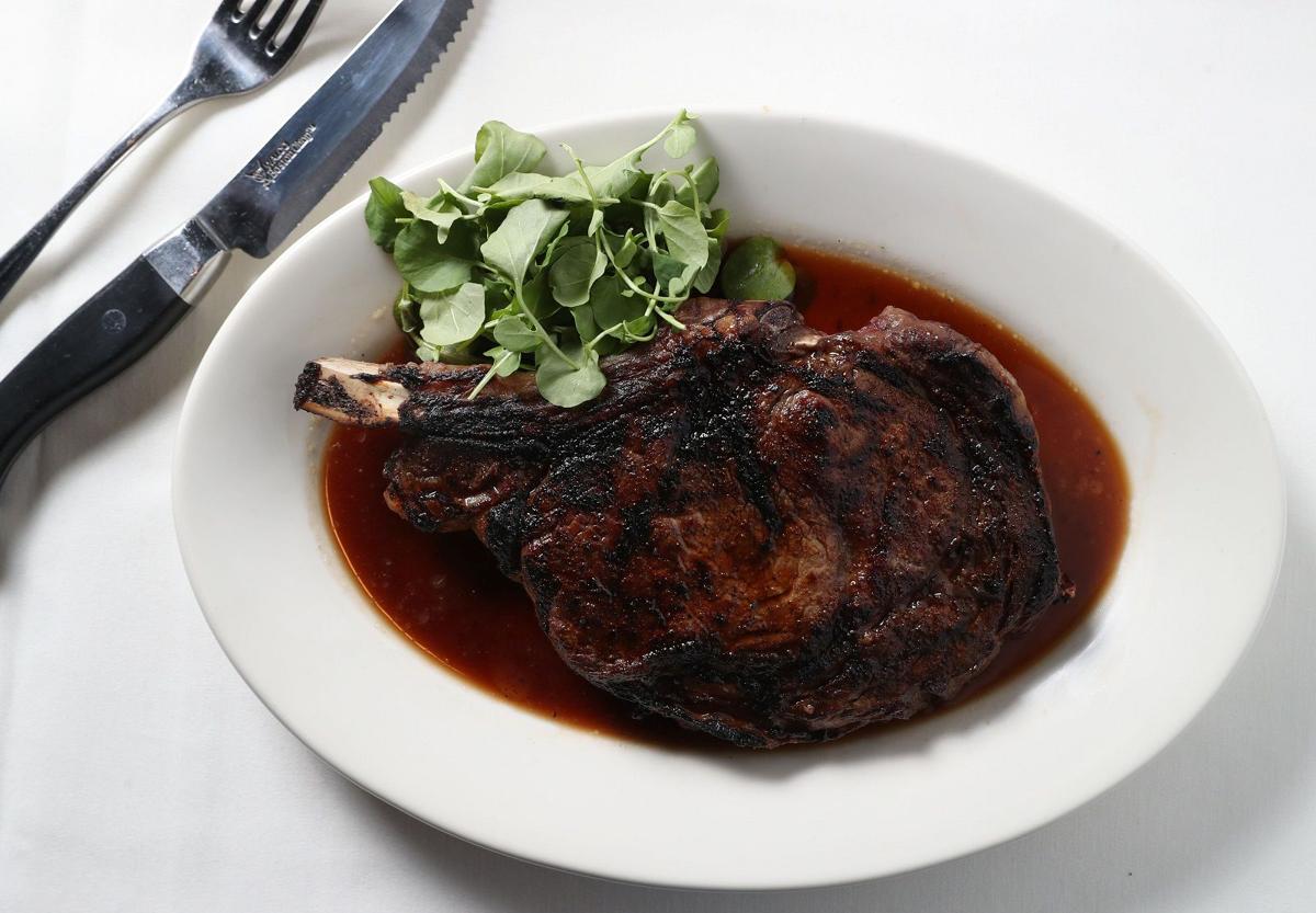 At Morton's, settling for dinner with high steaks Dining