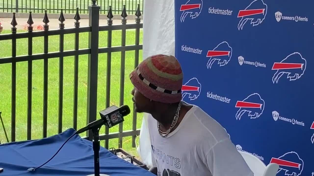 Bills' Stefon Diggs speaks: 'All is well in the Mafia household